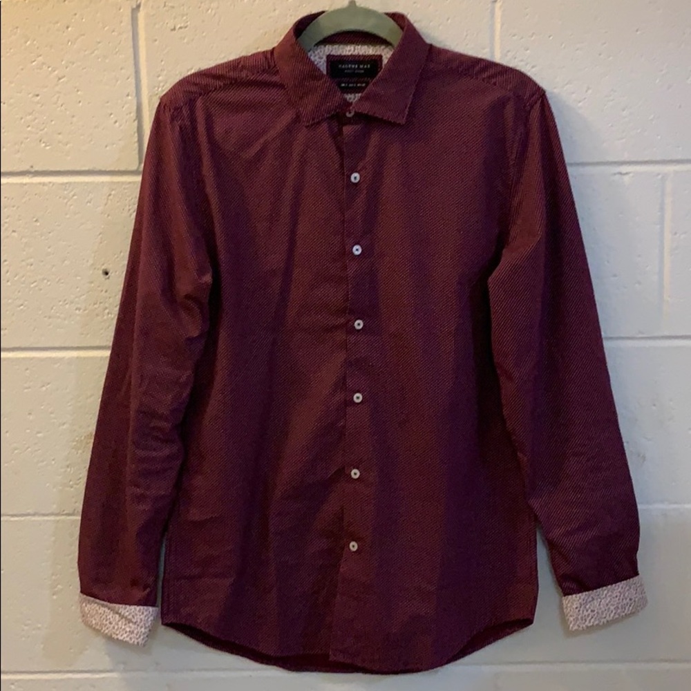 Cactus Slim Fit Casual Button-Down Shirt for Men